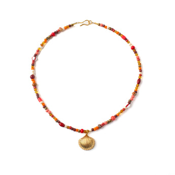 AYLA MULTICOLOR BEADS NECKLACE