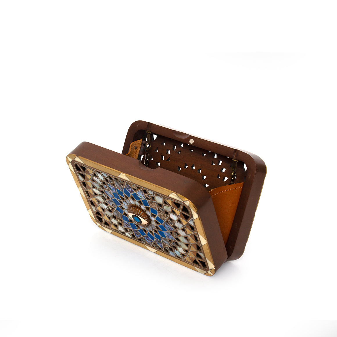 AZURE MANDALA CLUTCH – Sarah's Bag