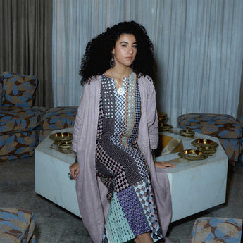 MOON RAYS SILVER NECKLACE