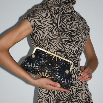 MOROCCAN METALLIC CLASSIC BAG