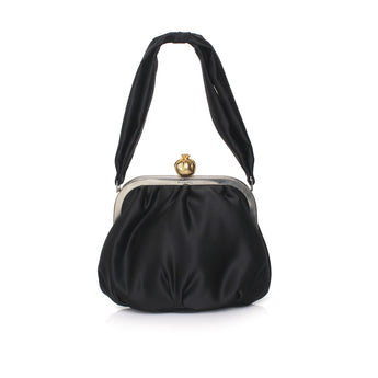 POMEGRANATE ON BLACK SATIN BELLA