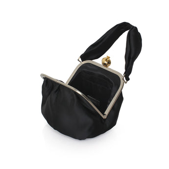 POMEGRANATE ON BLACK SATIN BELLA