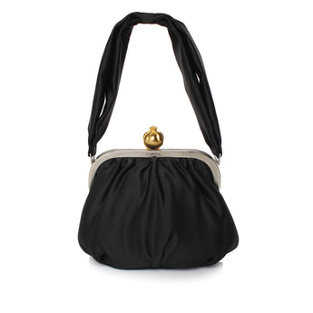 POMEGRANATE ON BLACK SATIN BELLA