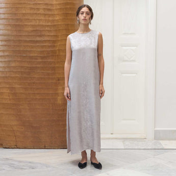 SILVER VANDA DRESS