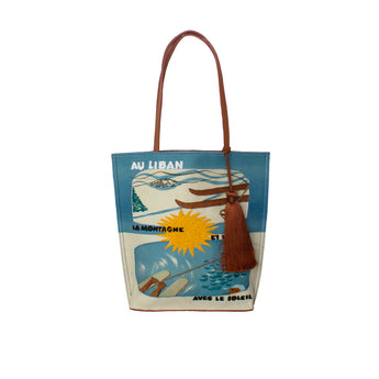 SKI AND SWIM CITY TOTE