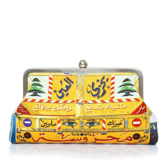 camion classic clutch bag with shoulder chain