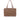 bold brown small tote caba & tote bag 